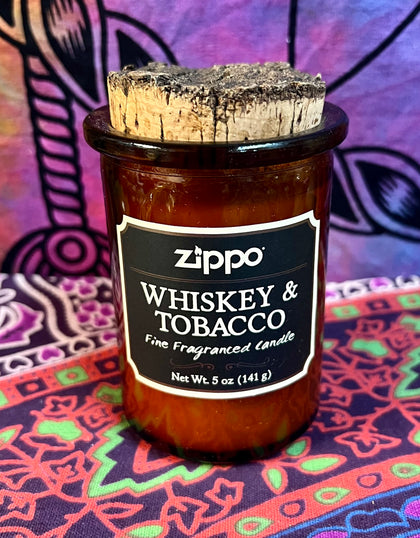 Zippo Whiskey & Tobacco fine Fragranced Candle