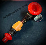 5″ Cheech Sherlock Dichro Marble Handpipe