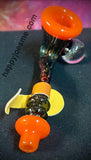 5″ Cheech Sherlock Dichro Marble Handpipe