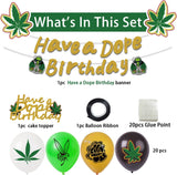 Herb Adult Birthday Party Decoration Set