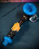 5″ Cheech Sherlock Dichro Marble Handpipe
