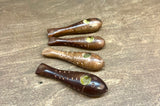 3" Little Wooden Fish Pipe