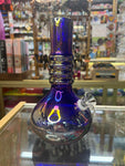 8″ Bubble w/ Ring Neck Soft Glass Waterpipe