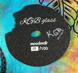 6X5 Purple Donut Mood Mat-KGB Glass 17/100