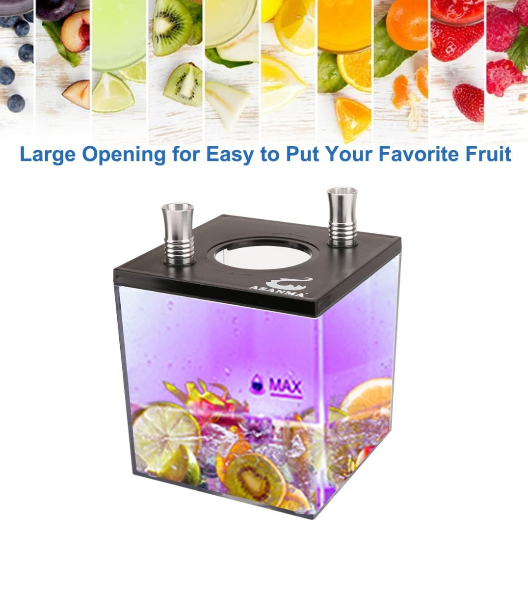 Asanma Complete Hookah set w/bag Happy Trails Inc & Joe's Smoke Shop