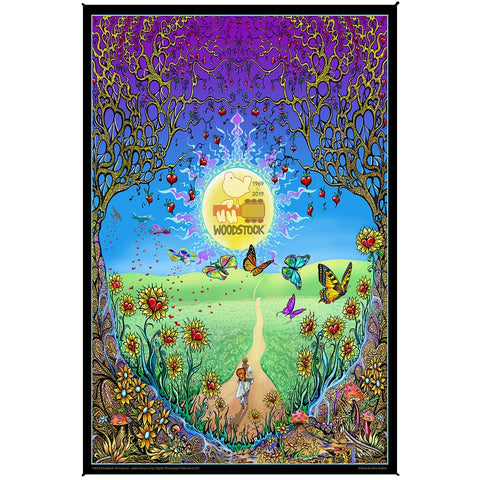 Sunshine Joy Woodstock Art Tapestry 30x45