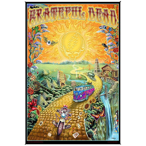 Sunshine Joy Grateful Dead Art Tapestry 30x45