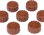 PJ BOLD Leaf Embossed Silicone Chocolate Candy Mold Ice Cube Trays, 2 Pack