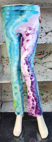 Cosmic Creations Tie Dyed Yoga Pants - Extra Small