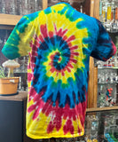 Three Color Rainbow Tie-Dye T-Shirt