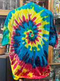 Three Color Rainbow Tie-Dye T-Shirt