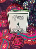 Earth's Elements Wellness Crystal Candle