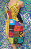 Cotton Crossbody/Shoulder Bag Travel Hippie Sling