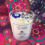 Earth's Elements Wellness Crystal Candle