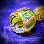 Inside/Out Fume Chillum by Baked Glass