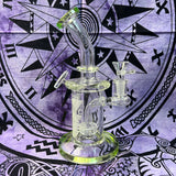 8" Essential Single Perc Bent Neck Waterpipe - Designed and engineered in U.S.A.