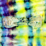 Worked Fumed Chillum by Huggy Bear
