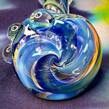 5" Fumed Canework Large Sherlock by Baked Glass