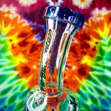 12" Pitbull Bent Neck Gear Showerhead w/ Inline Perc LUXE Series Waterpipe