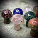 0.75" Tiny Crystal Mushroom