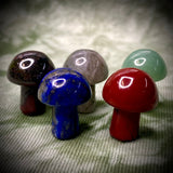 0.75" Tiny Crystal Mushroom