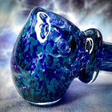 4-4.25" Frit Dry Hammer Pipe by Baked Glass