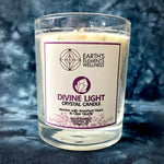 Earth's Elements Wellness Crystal Candle