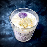 Earth's Elements Wellness Crystal Candle