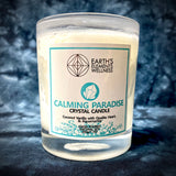 Earth's Elements Wellness Crystal Candle