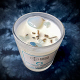 Earth's Elements Wellness Crystal Candle