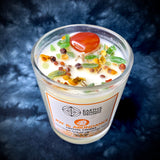 Earth's Elements Wellness Crystal Candle