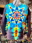 Large Long Sleeve Tie-Dye Shirt by Don Martin