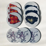 3.5” Fabric Coaster