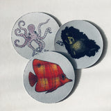 3.5” Fabric Coaster