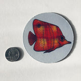 3.5” Fabric Coaster