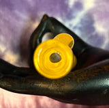 3.5" Yellow Frit W/1 Bump Chillum