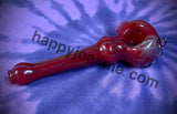 Sparkly Red/Gray Handpipe