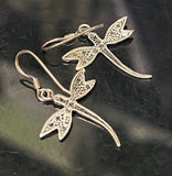 Dragonfly 925 Sterling Silver Earrings