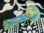 4” Rock Glass Chunky Swirl Handpipe