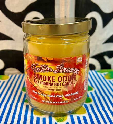 Smoke Odor Eliminator Candle 13oz - Fall’n Leaves