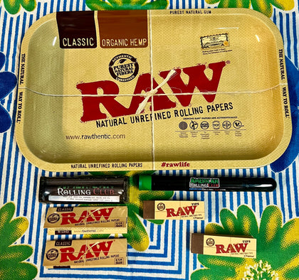 Raw Rolling Tray Combo