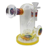 6″ Wig Wag Reverse Art Shower Perk Waterpipe