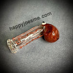 Burgundy Octopus Handpipe