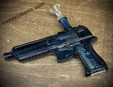 Glass Pistol Dry Pipe