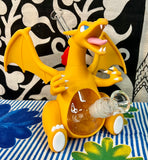 Silicone/Glass Charizard Waterpipe