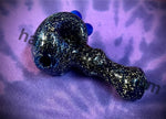 Black Full Dichro Handpipe by Marty Preston