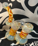 5.5” Rock Glass Double Bubble Bubbler