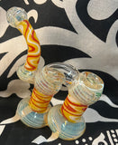 5.5” Rock Glass Double Bubble Bubbler