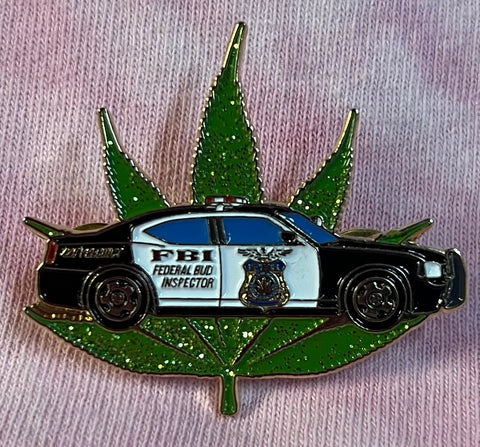 FBI Police Car Pin