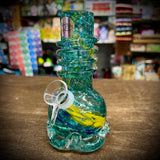 6” Wrap & Ruffle Base Waterpipe